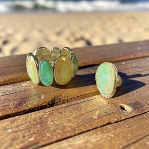 Beautiful Ring and Bracelet Set